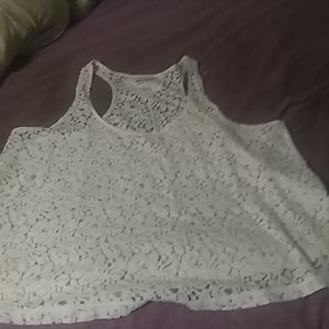 Lace tank top